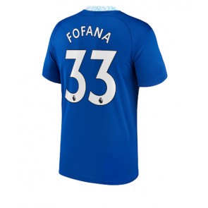 Chelsea Wesley Fofana #33 Hemmatröja 2022-23 Kortärmad